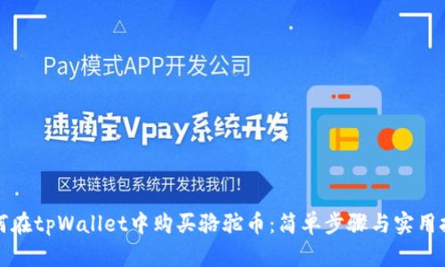 如何在tpWallet中购买骆驼币：简单步骤与实用技巧